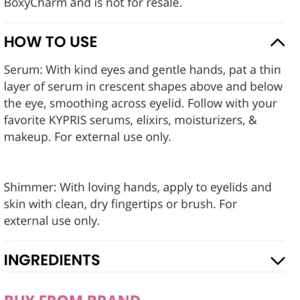 KYPRIS Illuminating Eye Serum & Primer Set